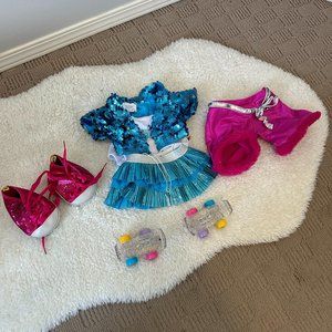Build a Bear Roller Skater Outfit